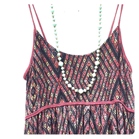 Free People Dresses & Skirts - Boho sundress FREE PEOPLE size M tribal print